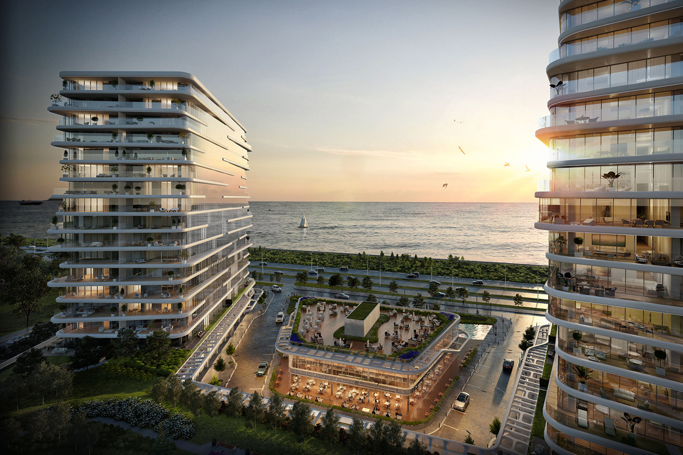 Investment 2 Bedroom Apartments for sale in TOBB Yedi Mavi Zeytinburnu Istanbul