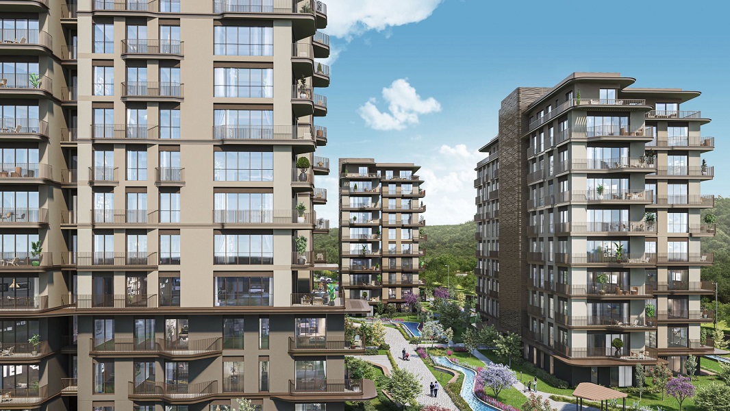 4 bedroom apartments for sale in vadi İstanbul maslak koru kiptas invest Sariyer